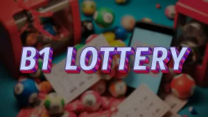 on image text is "b1 lottery"