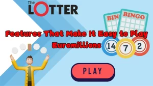 illustration text 'How LotterApp Works: Features That Make It Easy to Play Euromillions'