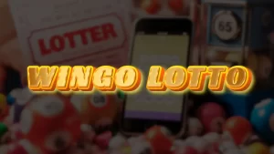 on image text "wingo lotto"