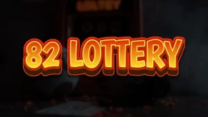 illustration text '82 lottery'