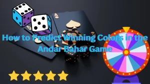 illustration text 'How to Predict Winning Colors in the Andar Bahar Game'